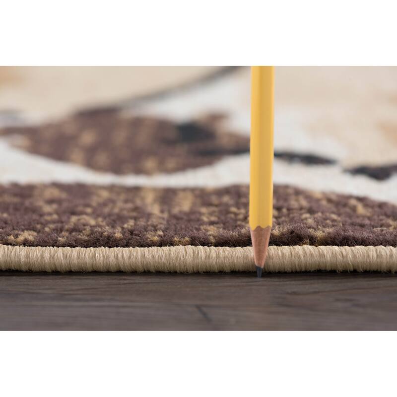 Lagoon Modern & Contemporary Floral Indoor Area Rug