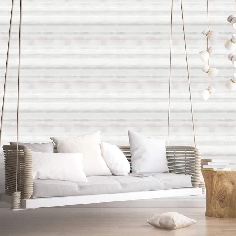 Galerie Wallcoverings Atmosphere Skye Stripe Non-woven Matte Wallpaper Roll