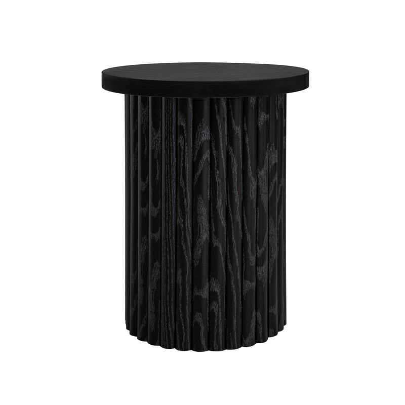 MDF Coffee Table Set with Slatted Legs & Non-Slip Pads