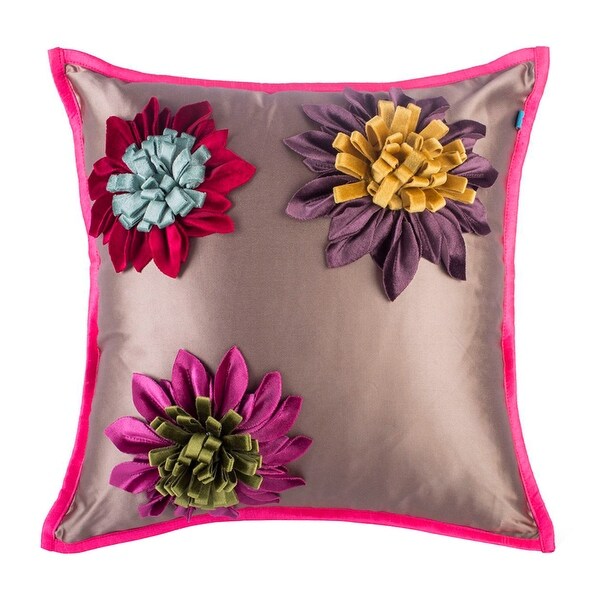 Shop Floral Textured Cotton Decorative Boho Handmade Throw ...