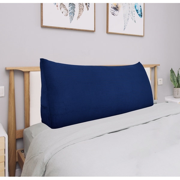 Wedge bolster sales pillow cover