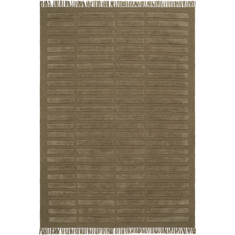Nuloom Zavira Solid Mid-Century Modern Area Rug