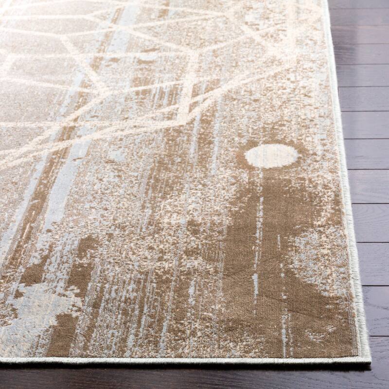 SAFAVIEH Constellation Vintage Boho Trini Modern Abstract Viscose Rug