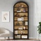 preview thumbnail 3 of 21, 78.7" Tall Modern Arched Bookcase