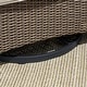 preview thumbnail 10 of 13, Rio Vista Sandstone Outdoor Wicker Seating Set with Fire Pit Table (5-Piece)