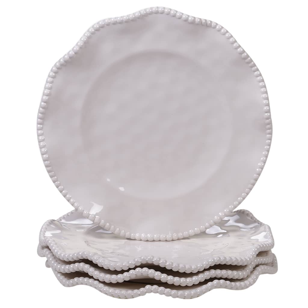 Certified International Perlette 9-inch Salad/Dessert Plates, Set of 4