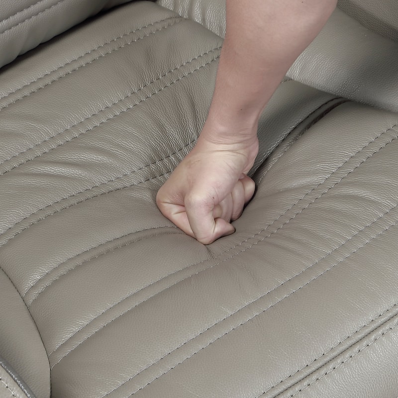 Arbor 73" Leather Power Double Reclining Loveseat with Center Console