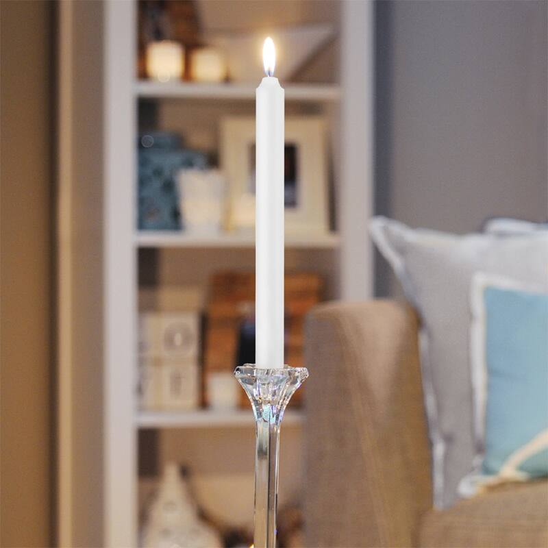 Root 9 inch Unscented Smooth Arista Taper Candles box of 12