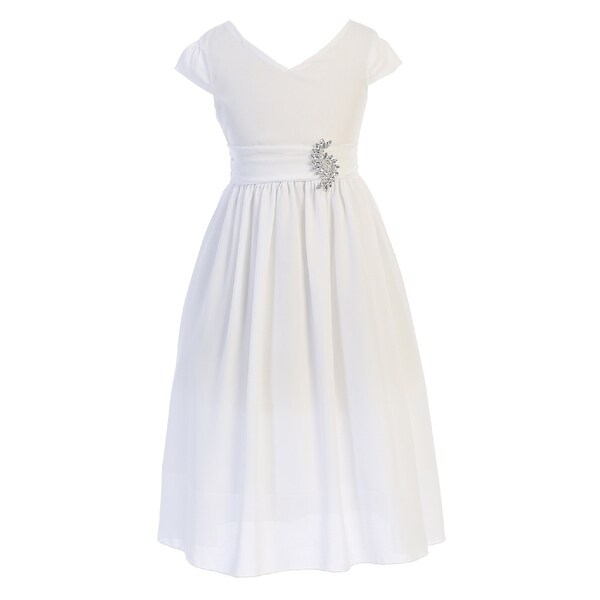 white dress big girls
