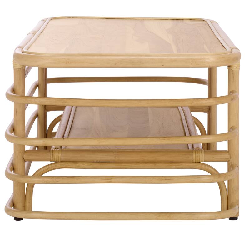 SAFAVIEH Home Maestro Coffee Table - 43"W x 24"D x 18"H