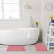 Miranda Haus Eco-Friendly Soft and Absorbent Bath Mat (set of 2) - Rosewood