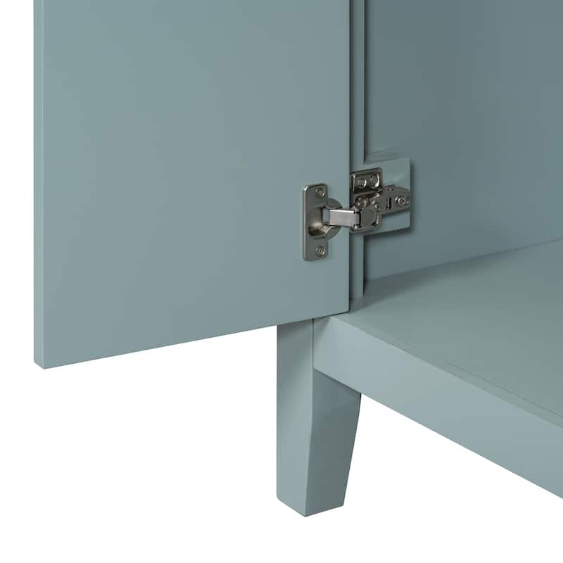 Bathroom Vanity with Sink, Bathroom Vanity Set with Drawers, Freestanding Storage Cabinet with 2 Soft Close Doors