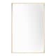 preview thumbnail 36 of 66, Rectangle Metal Framed Beveled Edge Bathroom Vanity Mirror