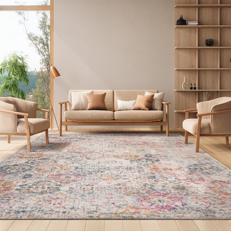 SAFAVIEH Madison Bettylou Boho Chic Distressed Area Rug