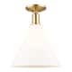 Option Champagne Bronze / Matte White