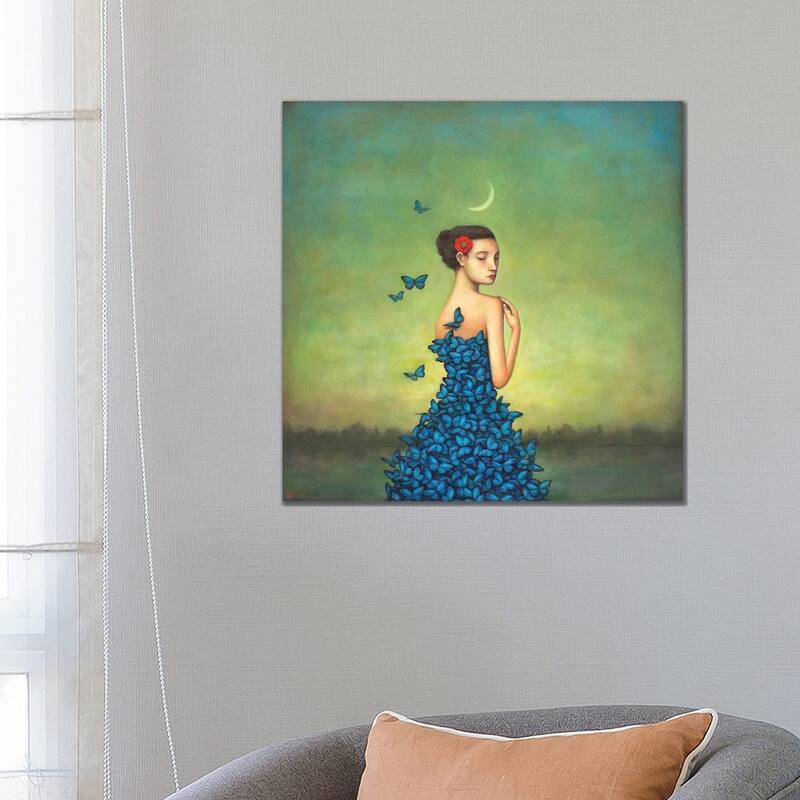 iCanvas "Metamorphosis In Blue" by Duy Huynh Canvas Print - 26x26x1.5