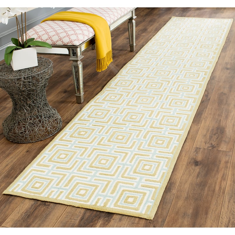 SAFAVIEH Handmade Newport Melany Modern Cotton Rug