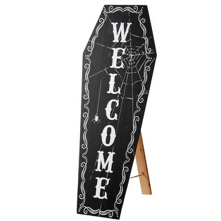 National Tree Company Halloween Welcome Standup Sign, 28 inches - Bed Bath & Beyond - 32043303