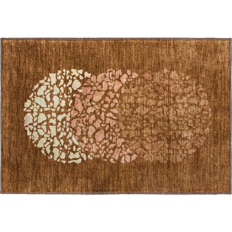 Premium Washable Super Soft Modern Fragments Mayfield Rug