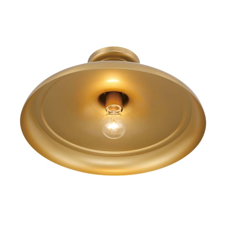 Minka Lavery 3936 Crowne 16" Wide Semi-Flush Ceiling Fixture