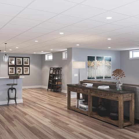 Genesis Smooth Pro White 2 x 4-foot Lay-in Ceiling Tile