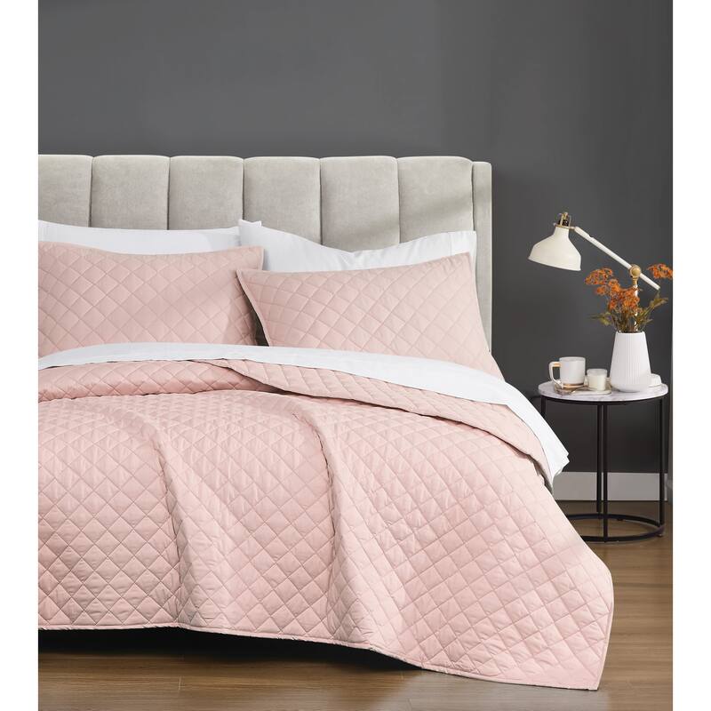 Cannon Solid Percale Quilt Set
