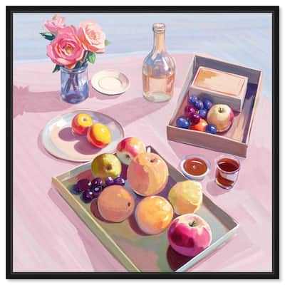 Fresh Fruits Canvas by Art Remedy
