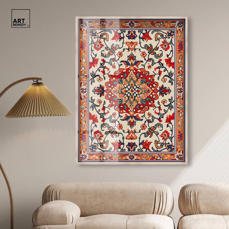 Morrocan Garden II Shadowbox by Art Remedy