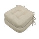 preview thumbnail 45 of 45, Indoor 3.7'' Dining Chair Pad Cushion (Set of 4) Set of 2 - Beige