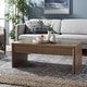 preview thumbnail 3 of 46, SAFAVIEH Home Collection Rune Coffee Table W/ Drawers - 47" L x 24" D x 20" H