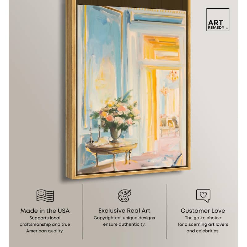 Glowing Room I Canvas by Art Remedy