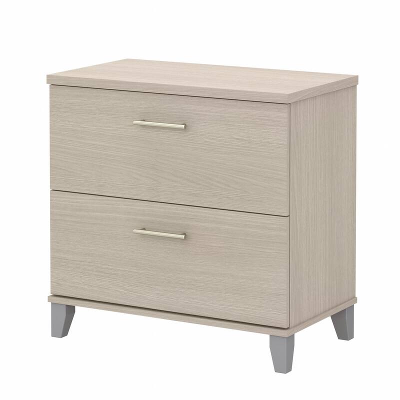Bush Furniture Somerset 2 Drawer Lateral File Cabinet with Storage