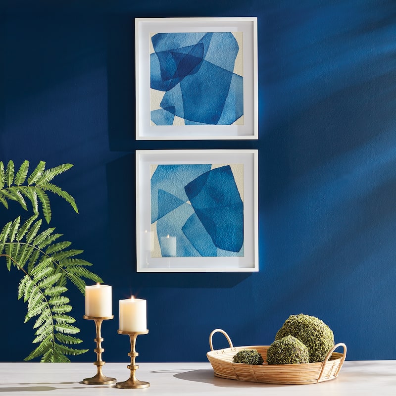 abstract watercolor prints, set of 2