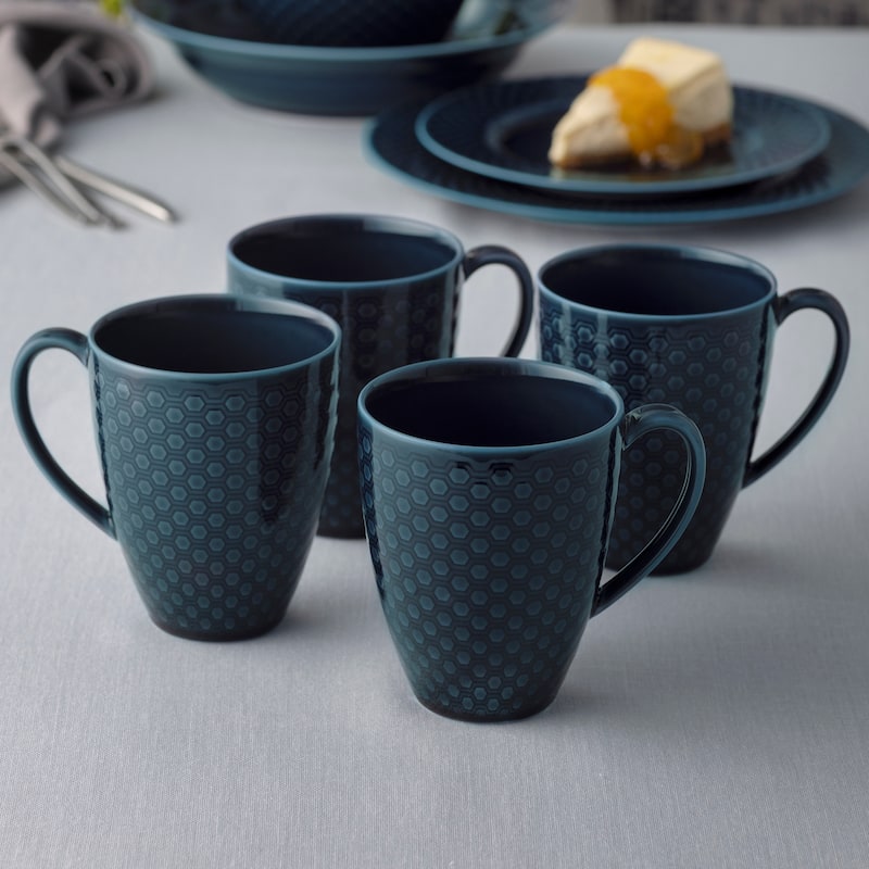 Kikko Set of 4 Mugs, 16 oz.