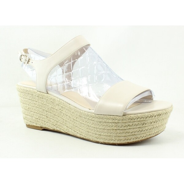 off white ankle strap heels