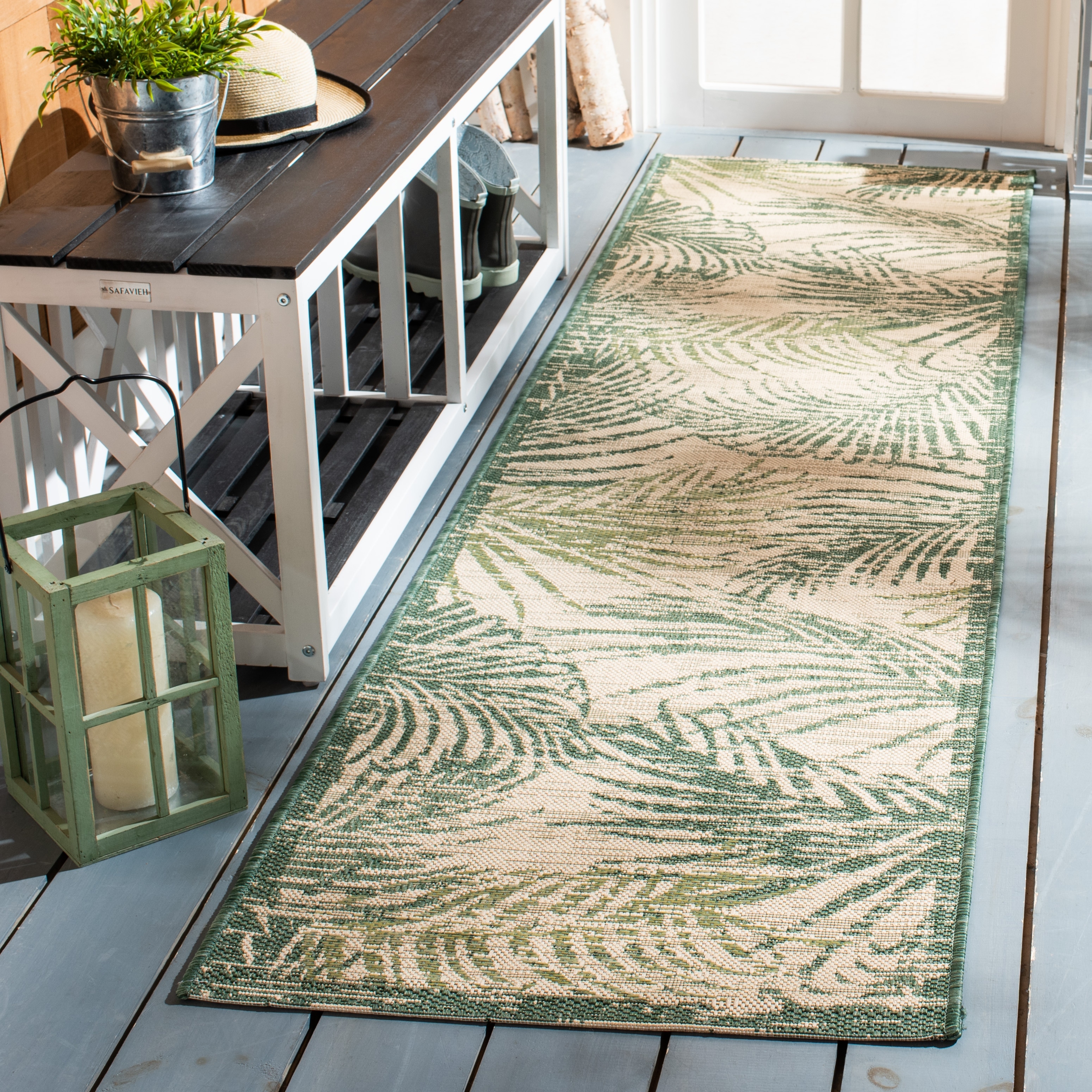 Green SAFAVIEH Courtyard Collection CY7557 Indoor/ Outdoor Non-Shedding Easy Cleaning Patio Backyard Porch Deck Mudroom Area Rug 8' x 10' Beige Green SAFAVIEH Courtyard Collection CY7557 Indoor/ Outdoor Non-Shedding Easy Cleaning Patio Backyard Porch Deck Mudroom Area Rug 8' x 10' Beige