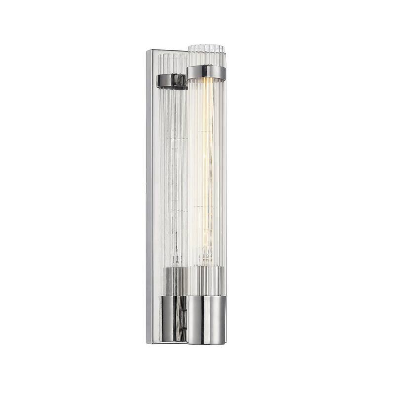Savoy House Willmar 16" Tall Wall Sconce - Polished Nickel