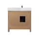 preview thumbnail 143 of 177, Altair Hadiya Bathroom Vanity with Composite Stone Countertop without Mirror