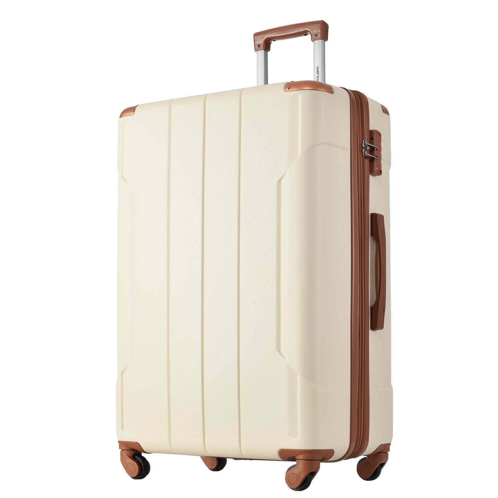 Luggage Sets Lightweight Hardshell Suitcases with Spinner Wheels&TSA ...