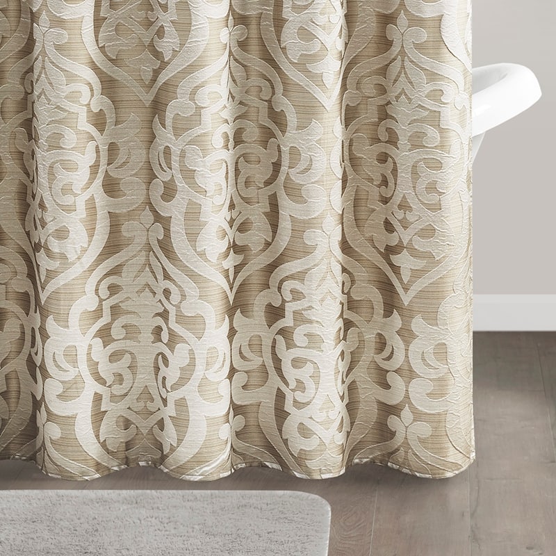 Luxury Jacquard Shower Curtain