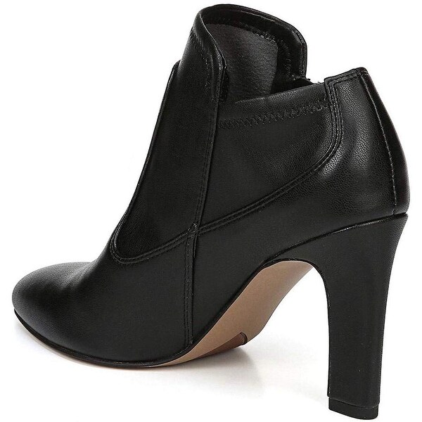 franco sarto side zip leather booties