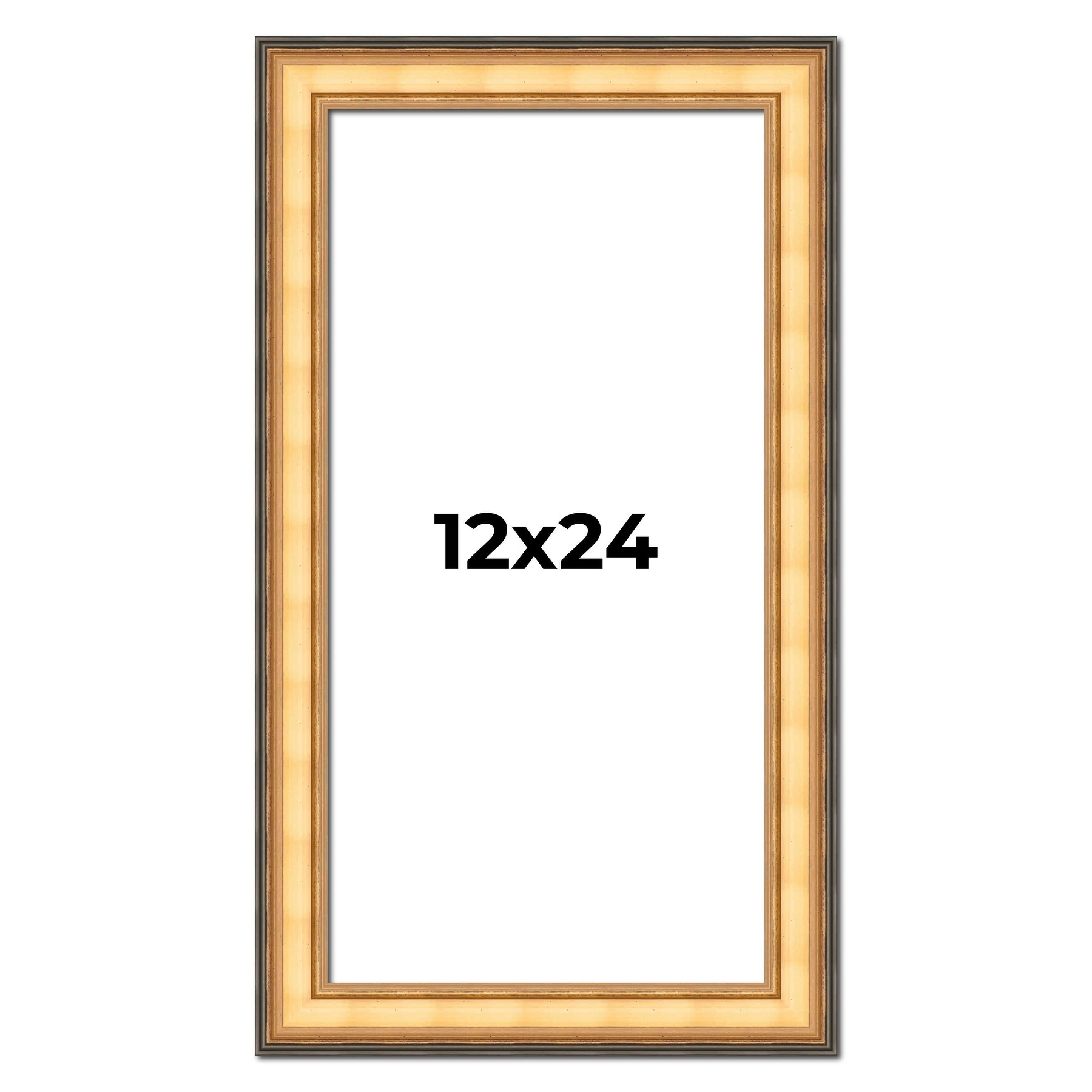 12x24 Frame Gold Plein Aire Solid Wood Picture Frame Width