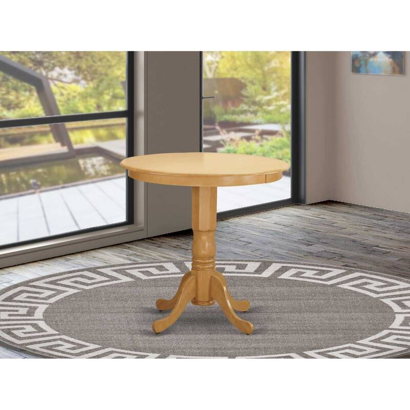Counter Height Round Dining Table - Tall Kitchen Table for Breakfast Bar and Small Dining Spaces - 36