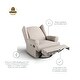 preview thumbnail 10 of 36, Storkcraft Serenity Wingback Upholstered Recline Glider