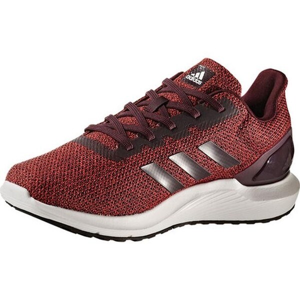 burgundy adidas mens shoes