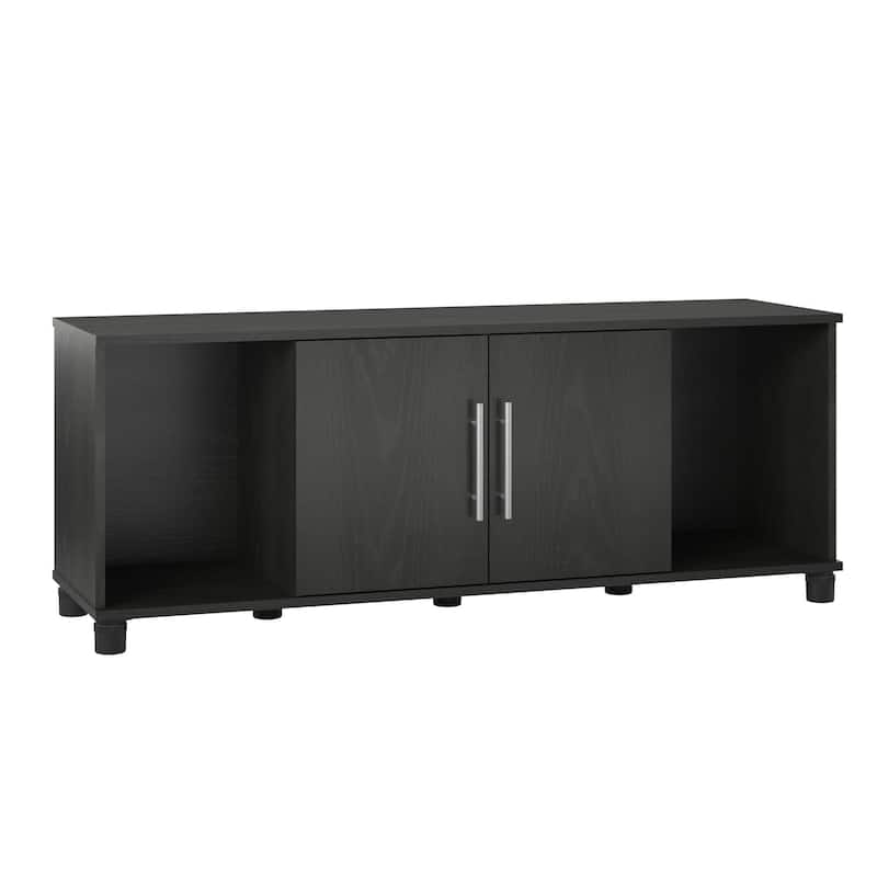 Systembuild Evolution Colwyn Shoe Storage Bench - Black Oak