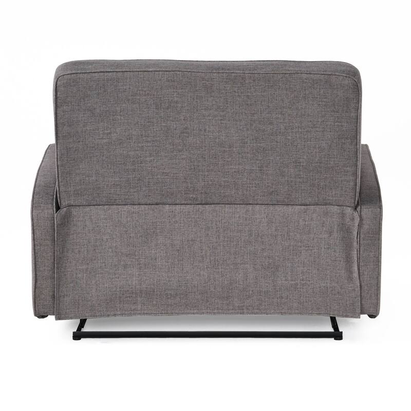 47"Wide Manual Recliner Chair for Adults, Single Reclining Sofa Chair Fabric Upholstered Living Room Chair Modern Club Chair