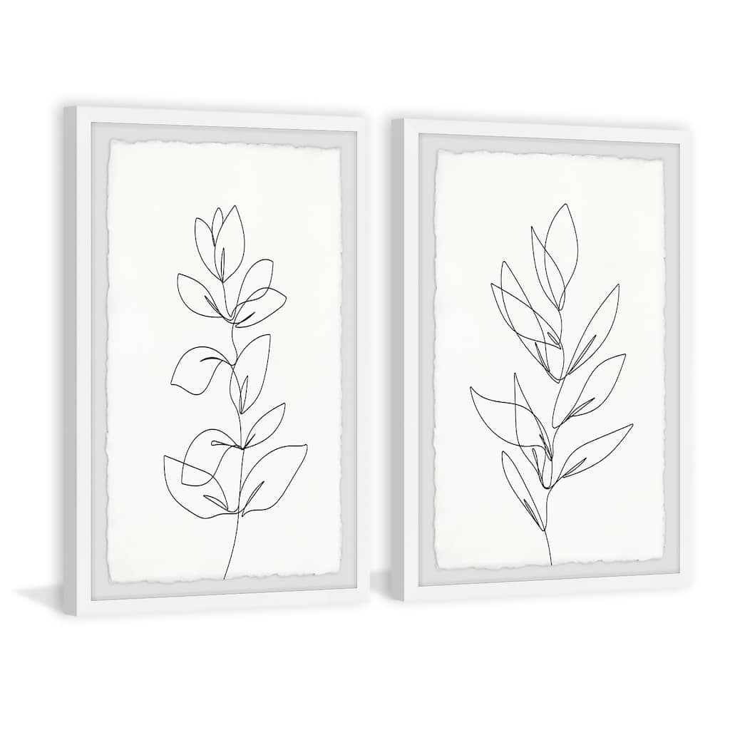 Where Leaves Blossom Diptych