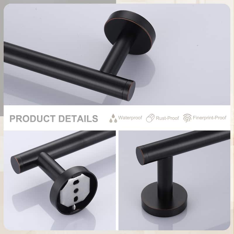 WOWOW Mutiple length Wall Mounted Stainless Steel Towel Bar
