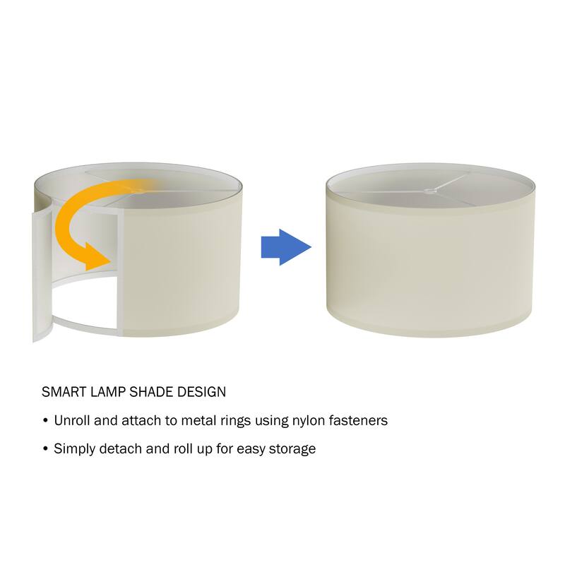 Lavish Home 59" Floor Lamp with Side Table, USB Port, and Hairpin Legs